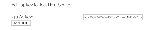 Add apikey